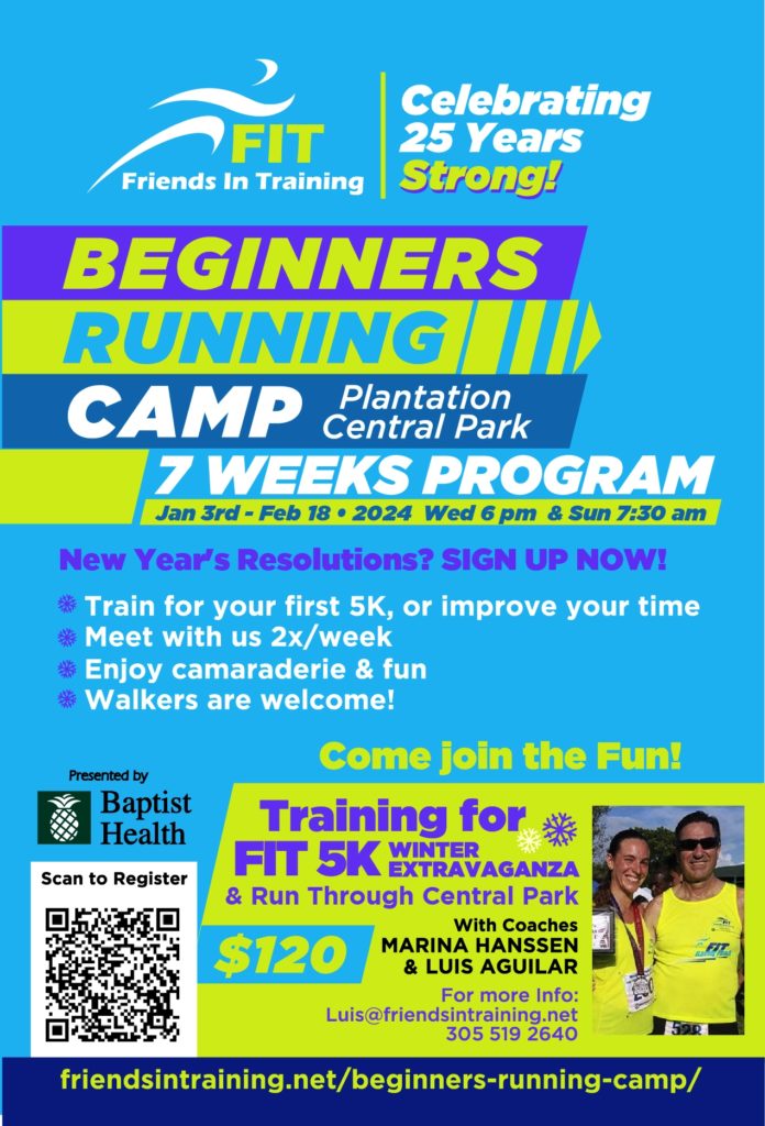 BEGINNERS RUNNING CAMP Friends In Training